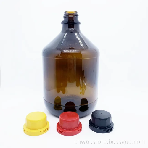 Chemical Pharmaceutical 2500ml Amber Glass Reagent Bottles